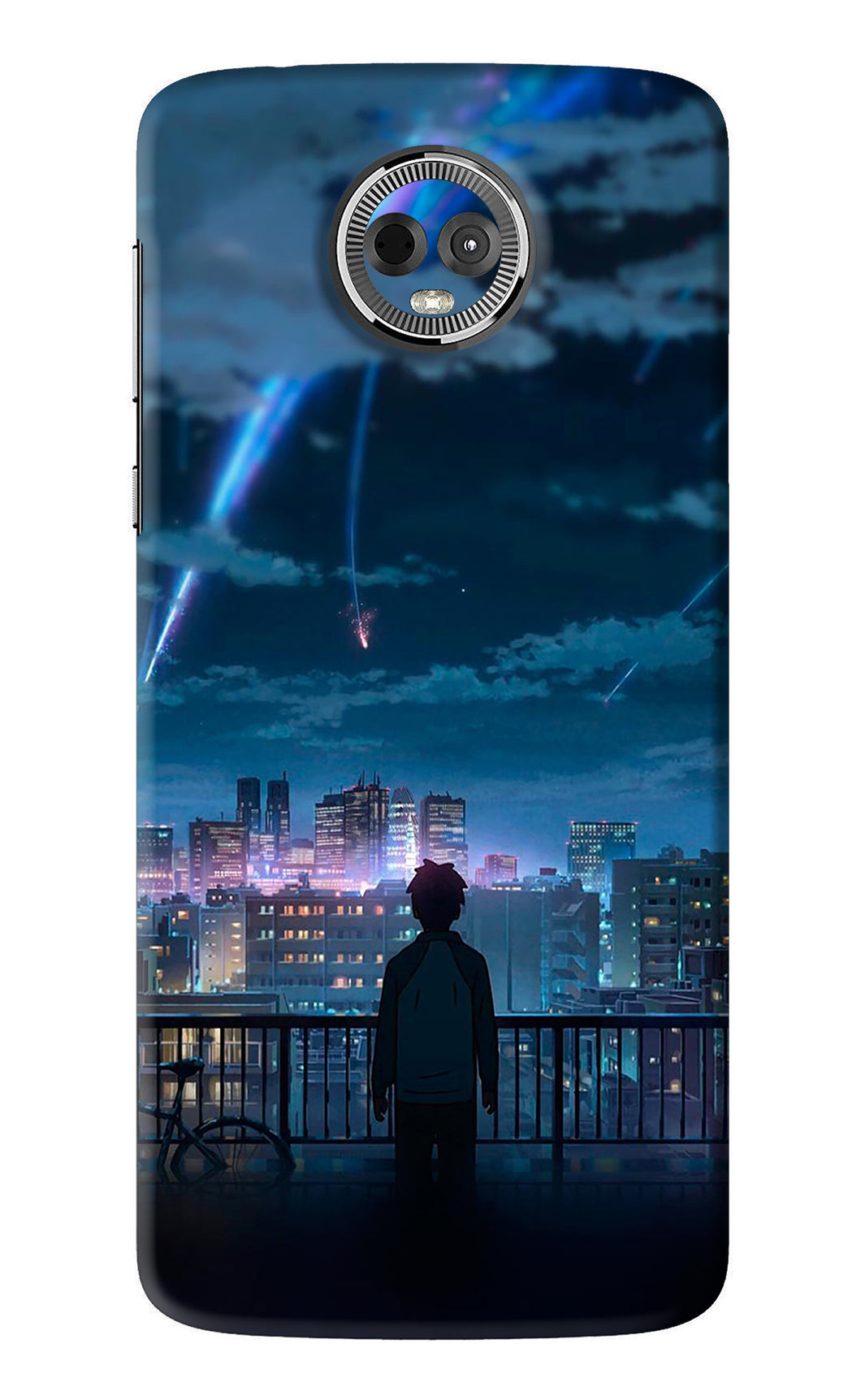 Anime Motorola Moto E5 Plus Back Skin Wrap