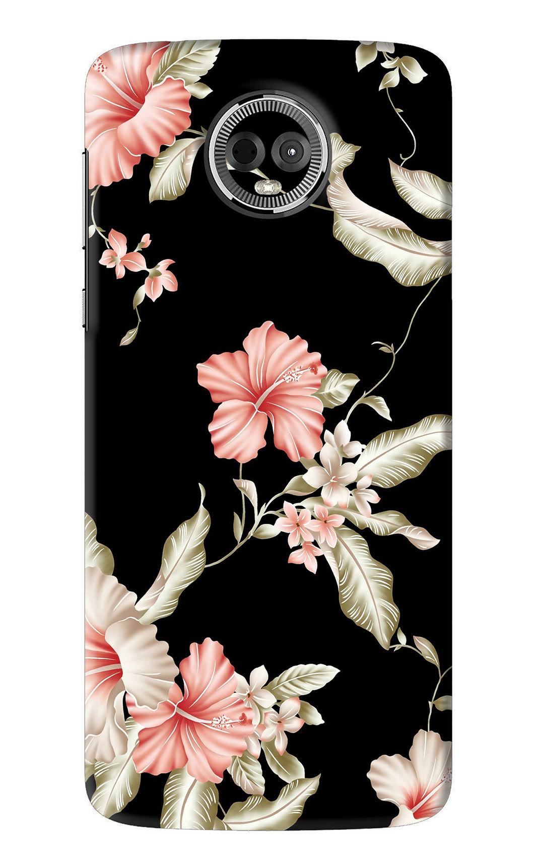 Flowers 2 Motorola Moto E5 Plus Back Skin Wrap