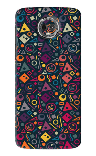 Geometric Abstract Motorola Moto E5 Plus Back Skin Wrap