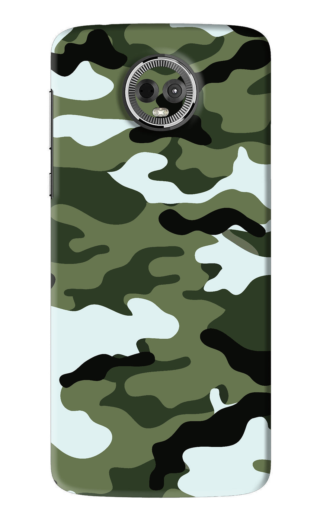 Camouflage 1 Motorola Moto E5 Plus Back Skin Wrap