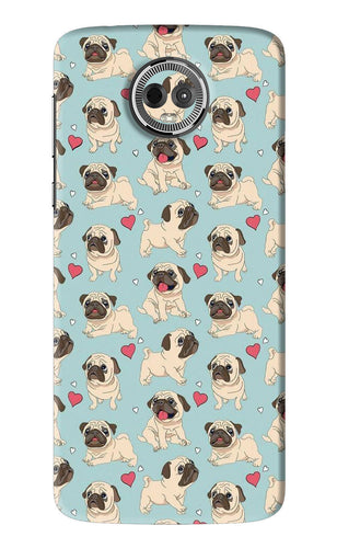Pug Dog Motorola Moto E5 Plus Back Skin Wrap