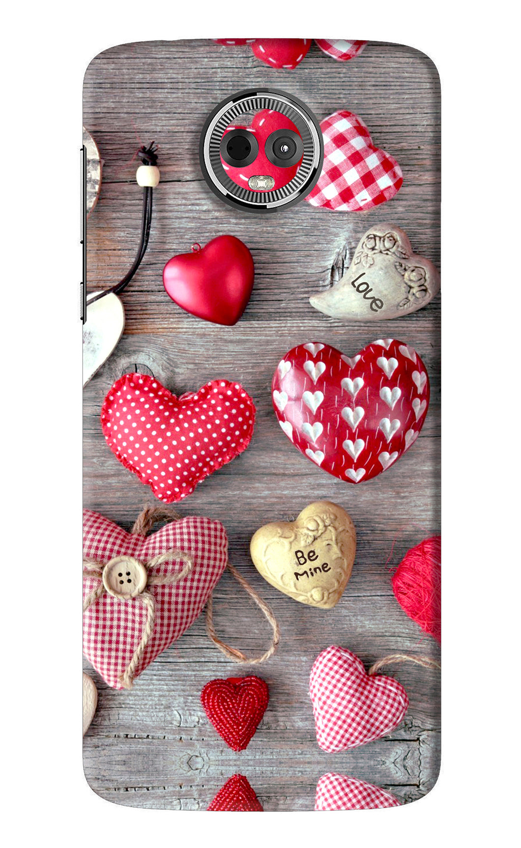 Love Wallpaper Motorola Moto E5 Plus Back Skin Wrap