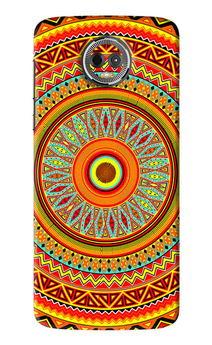 Mandala Pattern Motorola Moto E5 Plus Back Skin Wrap