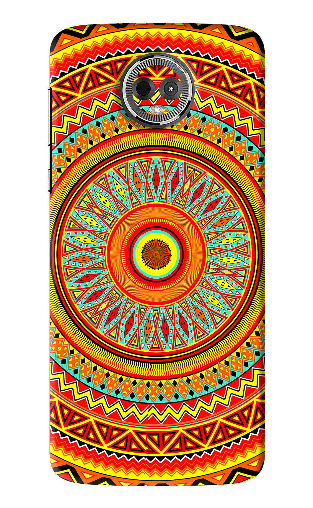 Mandala Pattern Motorola Moto E5 Plus Back Skin Wrap