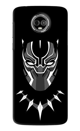 Black Panther Motorola Moto E5 Plus Back Skin Wrap