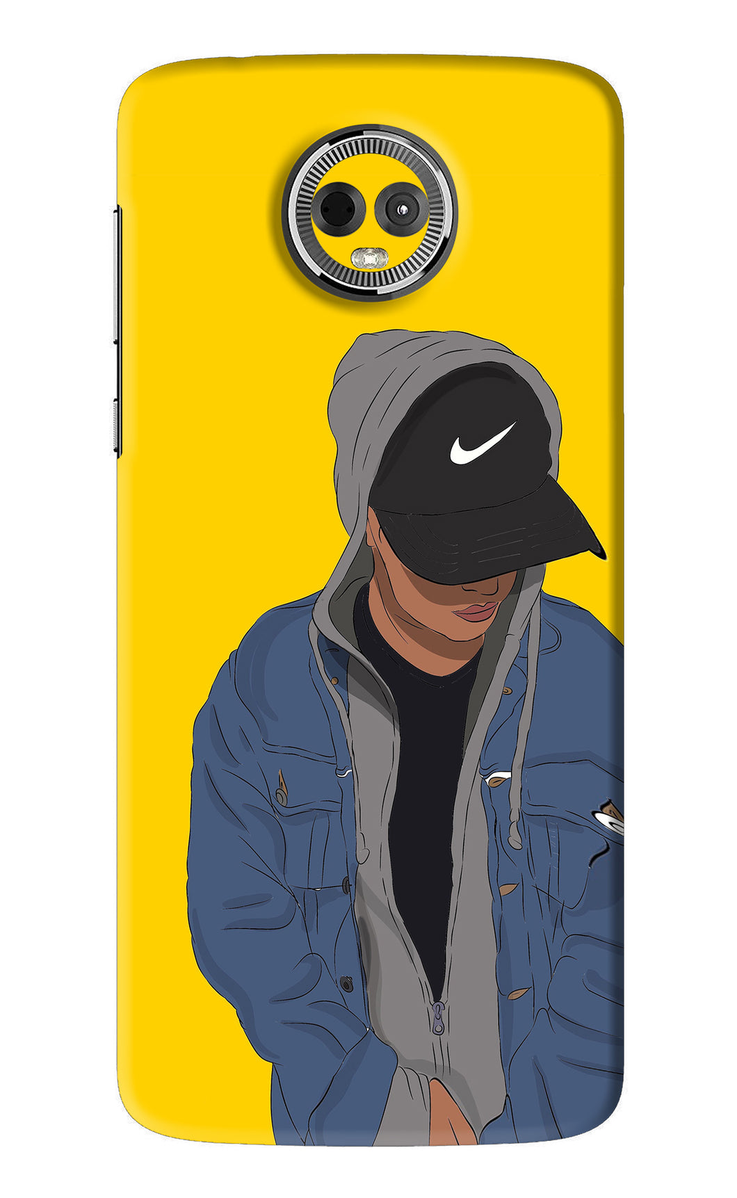 Nike Boy Motorola Moto E5 Plus Back Skin Wrap