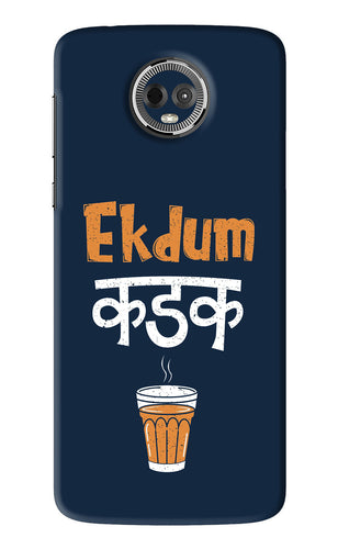 Ekdum Kadak Chai Motorola Moto E5 Plus Back Skin Wrap