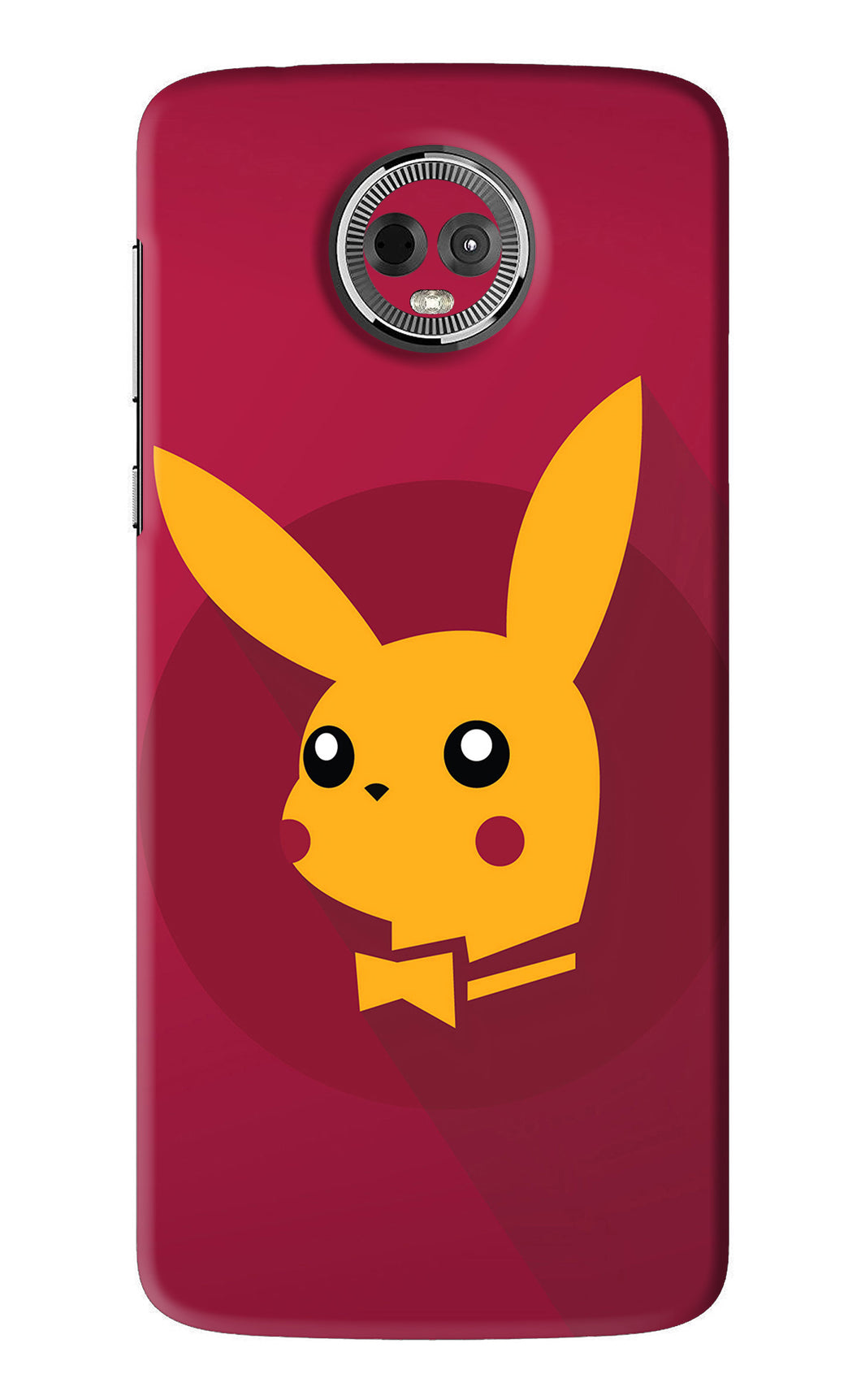Pikachu Motorola Moto E5 Plus Back Skin Wrap