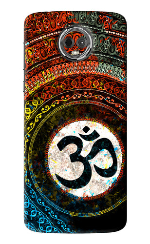 Om Cultural Motorola Moto E5 Plus Back Skin Wrap