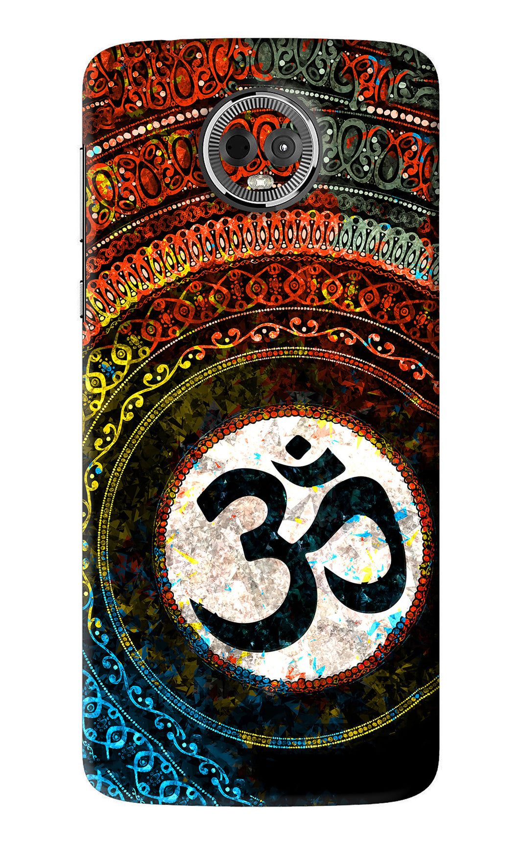 Om Cultural Motorola Moto E5 Plus Back Skin Wrap