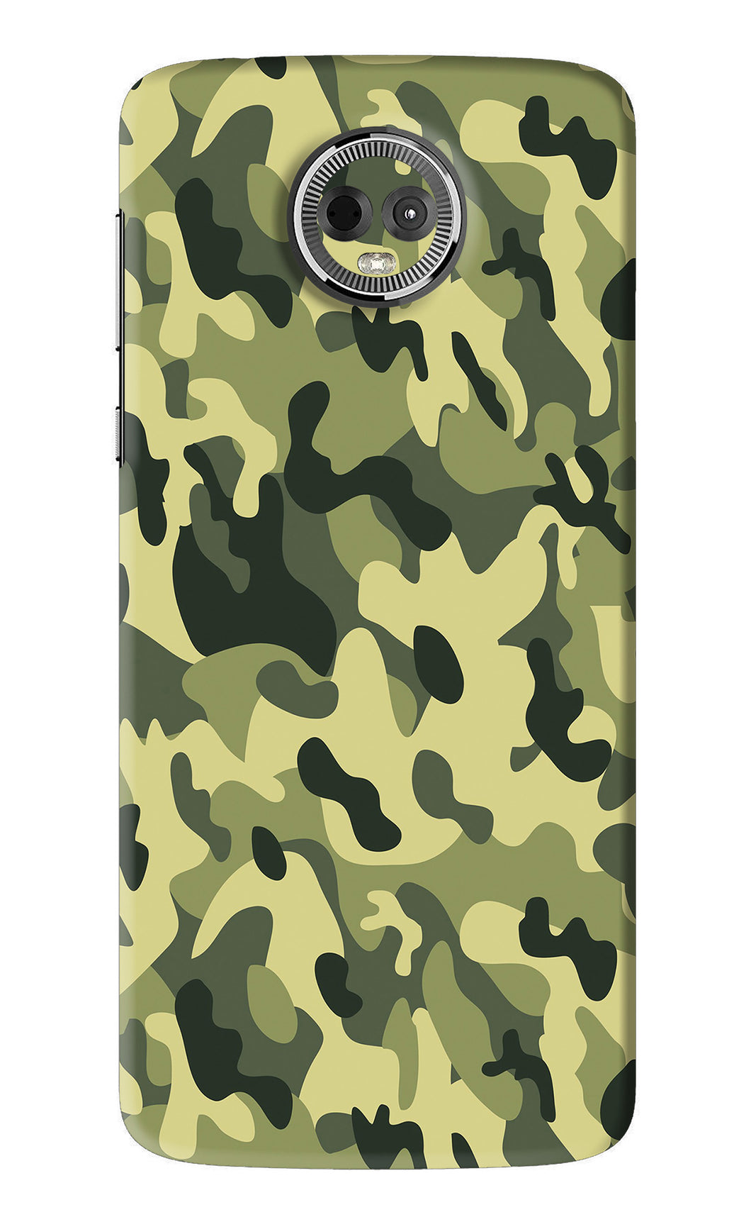 Camouflage Motorola Moto E5 Plus Back Skin Wrap