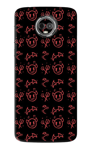 Devil Motorola Moto E5 Plus Back Skin Wrap