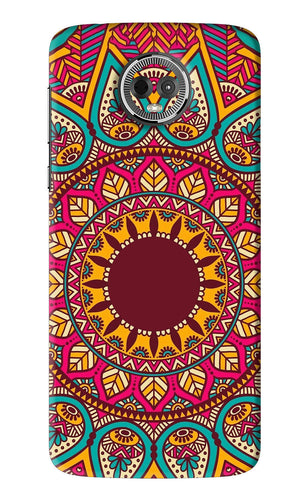 Mandala Pattern 1 Motorola Moto E5 Plus Back Skin Wrap