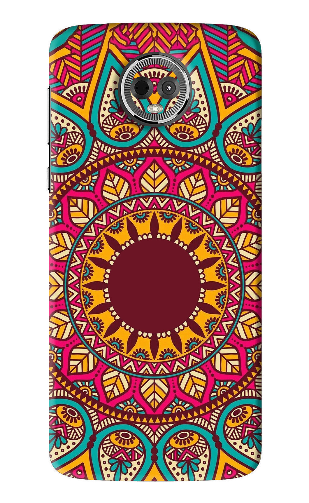 Mandala Pattern 1 Motorola Moto E5 Plus Back Skin Wrap