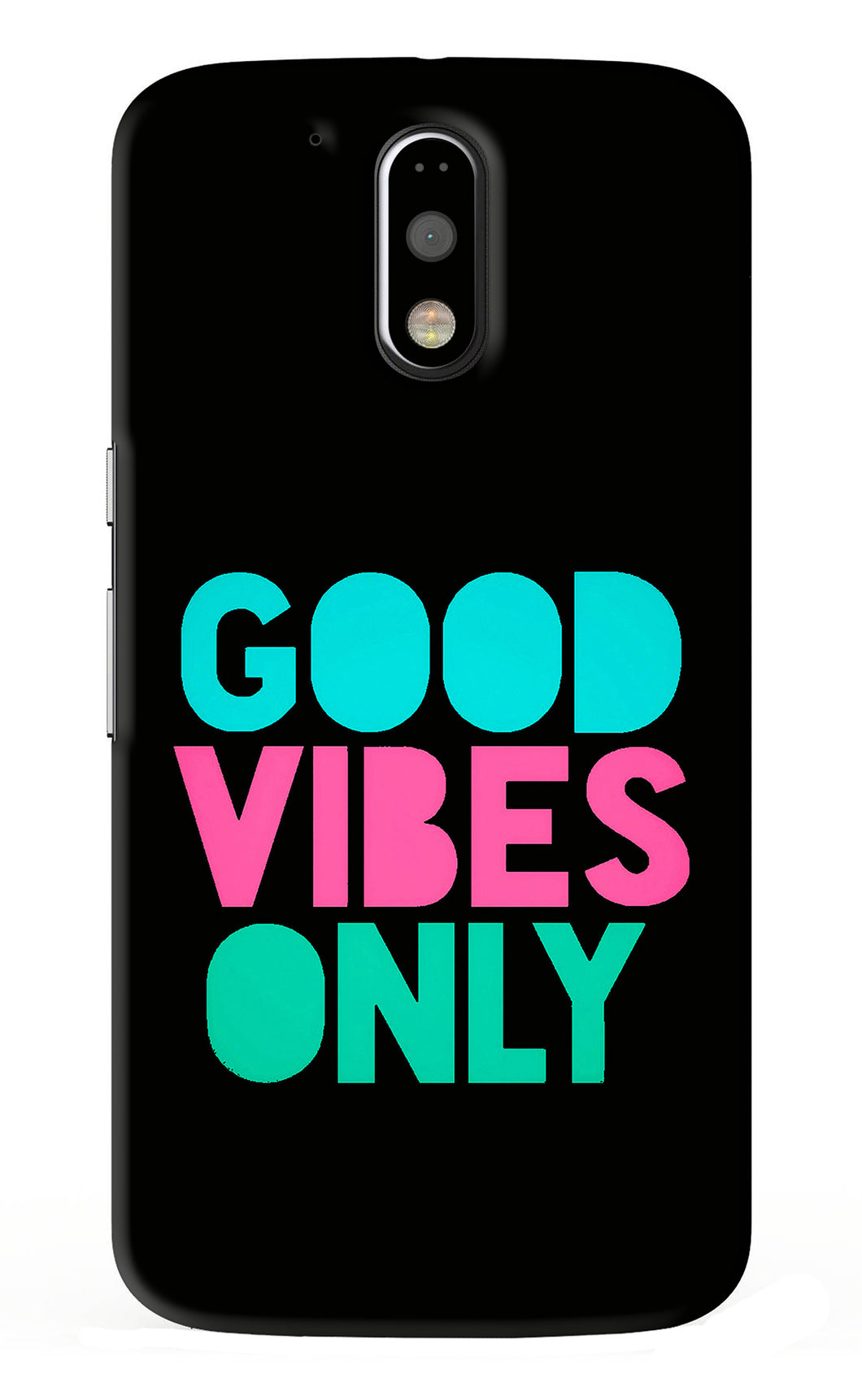 Quote Good Vibes Only Motorola Moto G4 Back Skin Wrap