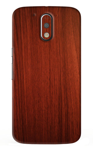 Wooden Plain Pattern Motorola Moto G4 Back Skin Wrap