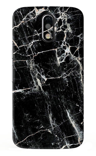 Black Marble Texture 1 Motorola Moto G4 Back Skin Wrap