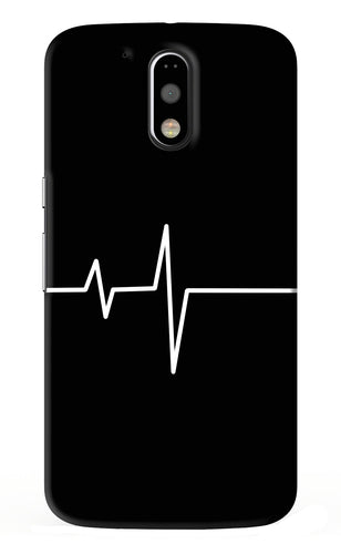 Heart Beats Motorola Moto G4 Back Skin Wrap