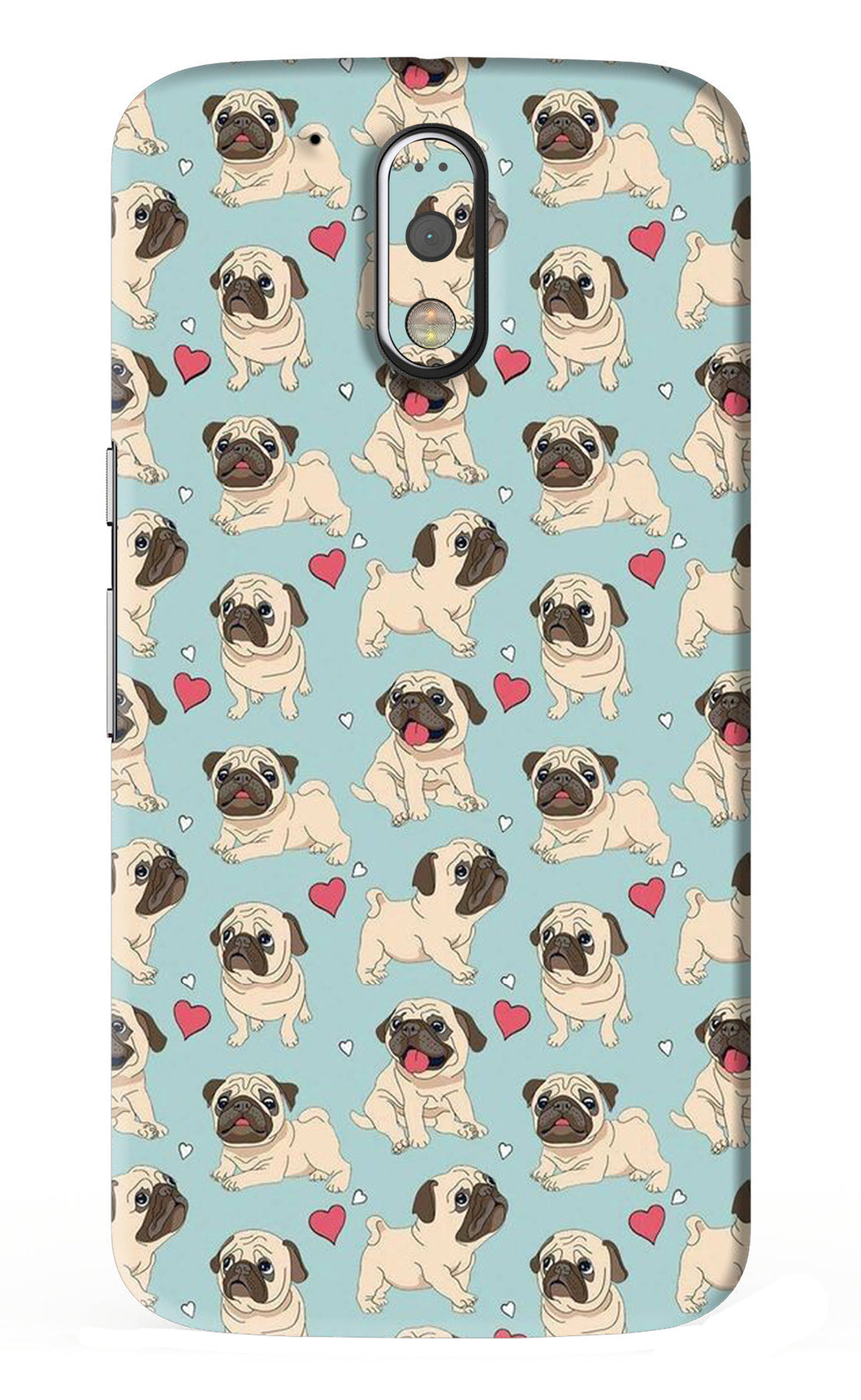 Pug Dog Motorola Moto G4 Back Skin Wrap