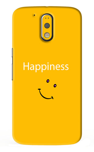 Happiness With Smiley Motorola Moto G4 Plus Back Skin Wrap