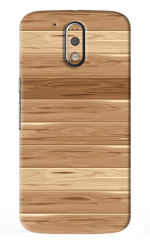 Wooden Vector Motorola Moto G4 Plus Back Skin Wrap