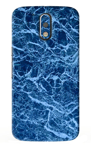 Blue Marble Motorola Moto G4 Plus Back Skin Wrap