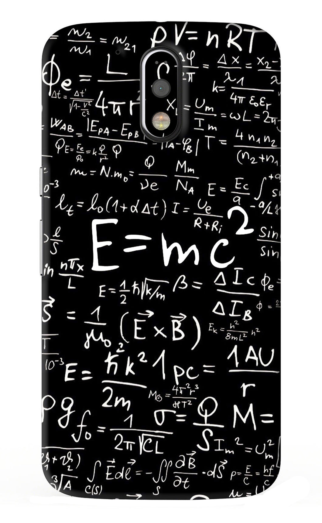 Physics Albert Einstein Formula Motorola Moto G4 Plus Back Skin Wrap