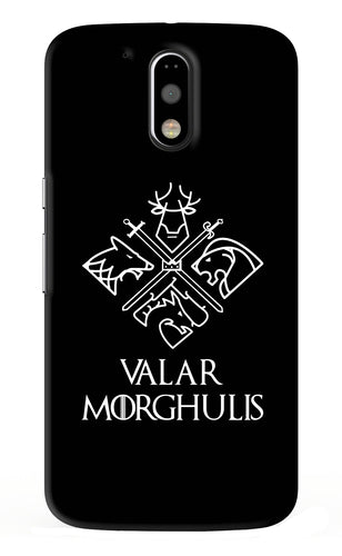 Valar Morghulis | Game Of Thrones Motorola Moto G4 Plus Back Skin Wrap