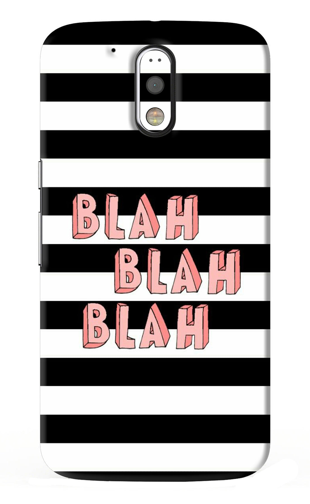 Blah Blah Blah Motorola Moto G4 Plus Back Skin Wrap