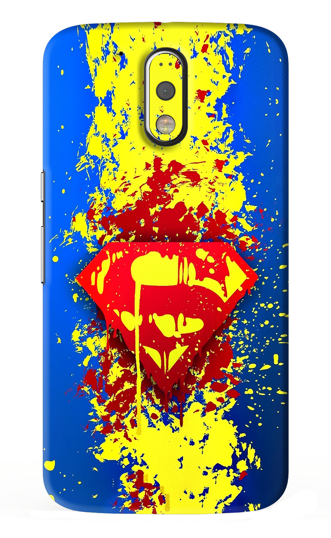 Superman logo Motorola Moto G4 Plus Back Skin Wrap