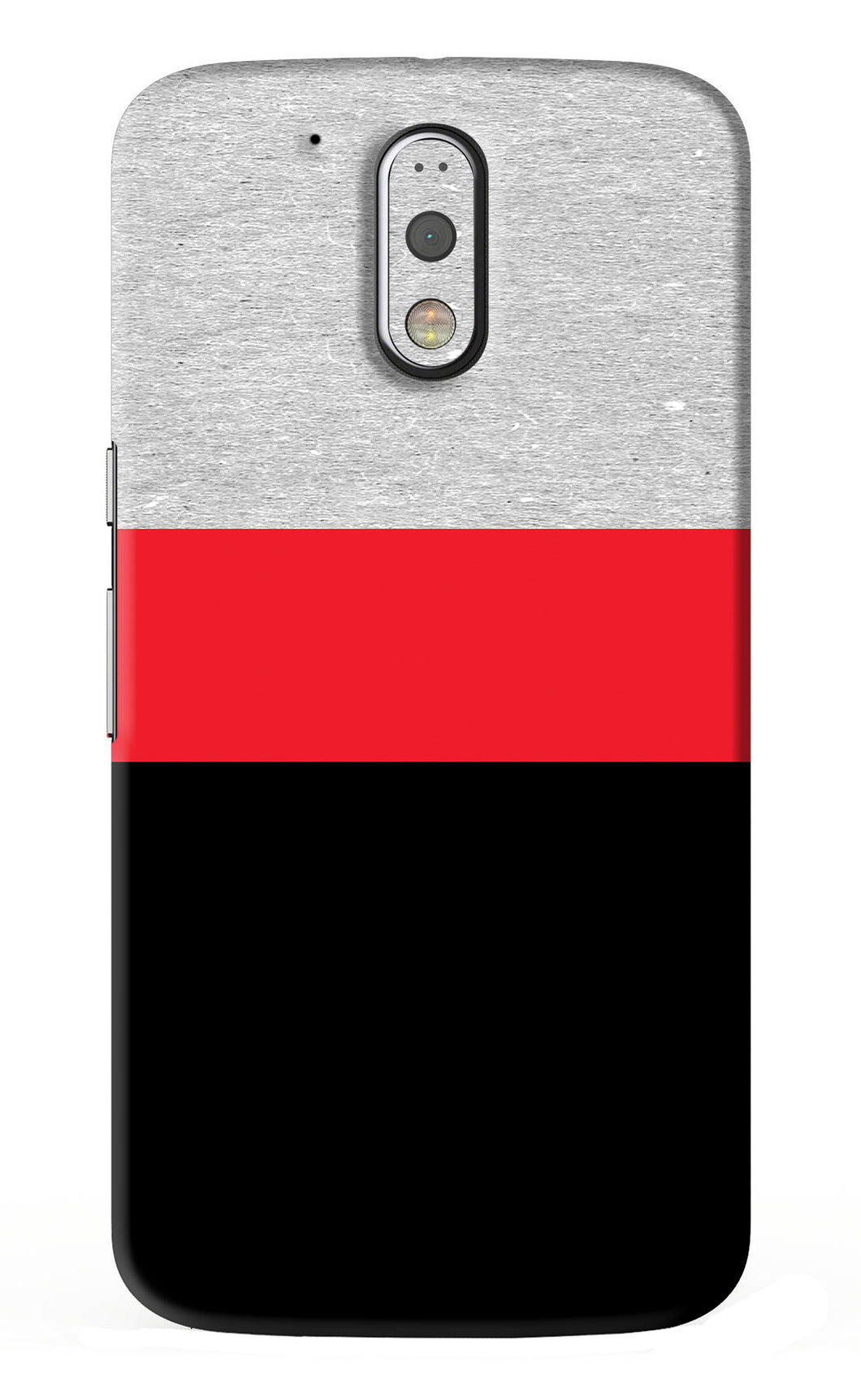 Tri Color Pattern Motorola Moto G4 Plus Back Skin Wrap