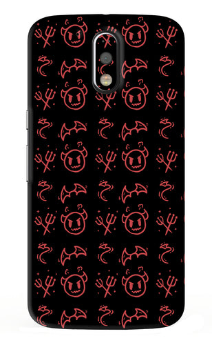 Devil Motorola Moto G4 Plus Back Skin Wrap