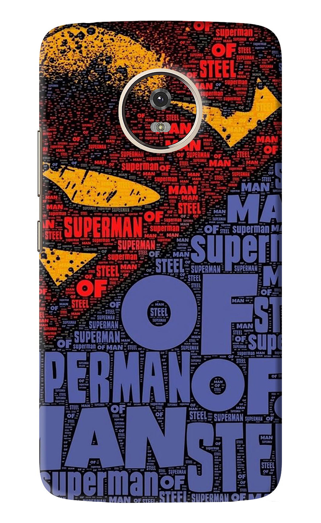 Superman Motorola Moto G5 Back Skin Wrap