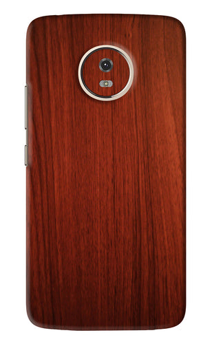 Wooden Plain Pattern Motorola Moto G5 Back Skin Wrap