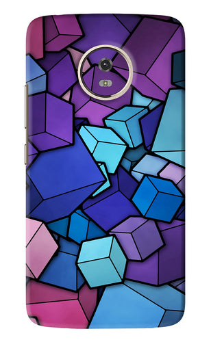 Cubic Abstract Motorola Moto G5 Back Skin Wrap