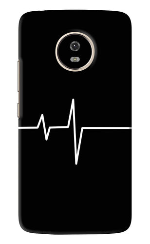 Heart Beats Motorola Moto G5 Back Skin Wrap