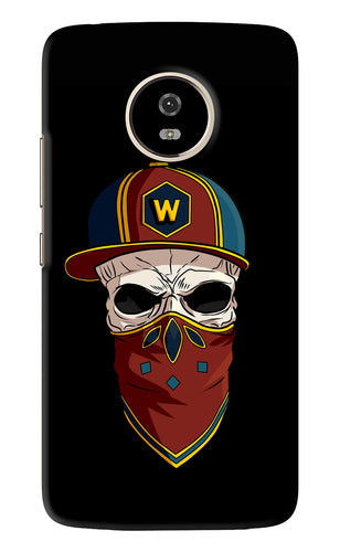 Skull Motorola Moto G5 Back Skin Wrap