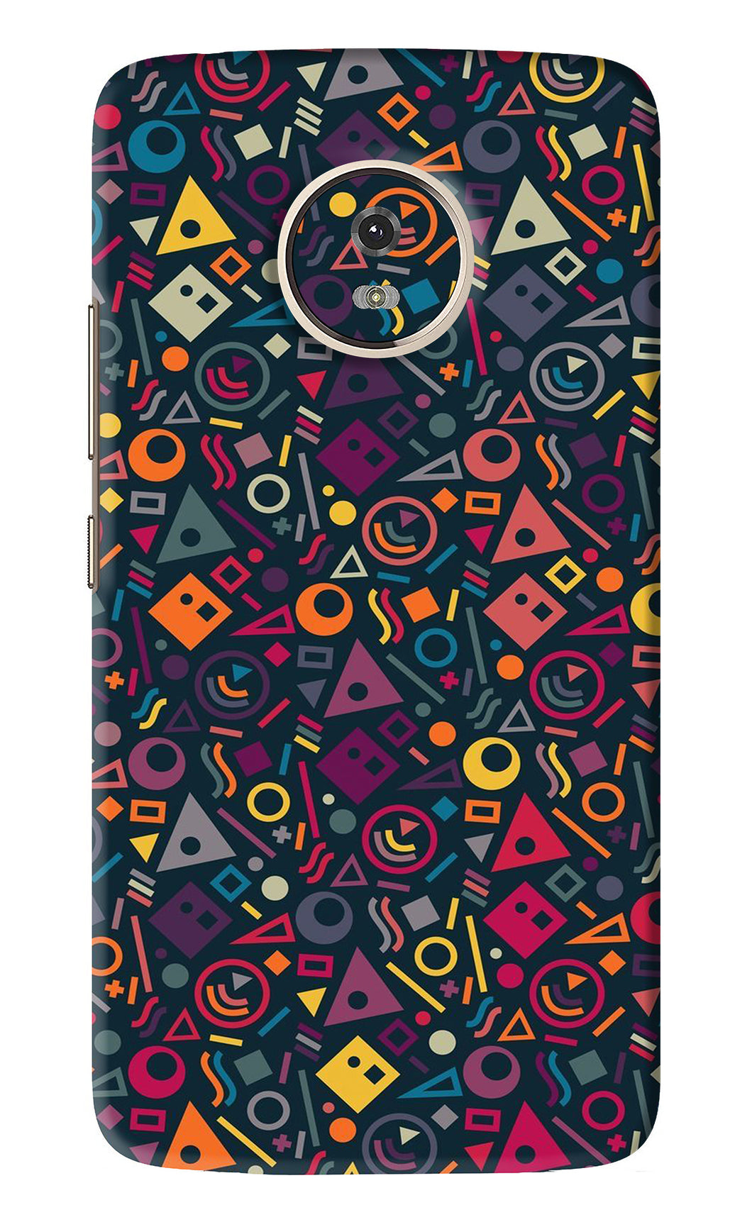 Geometric Abstract Motorola Moto G5 Back Skin Wrap