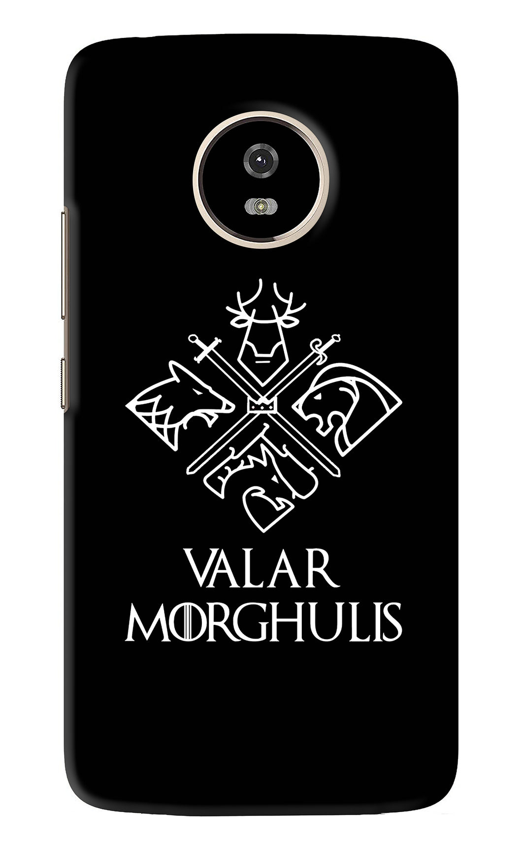 Valar Morghulis | Game Of Thrones Motorola Moto G5 Back Skin Wrap