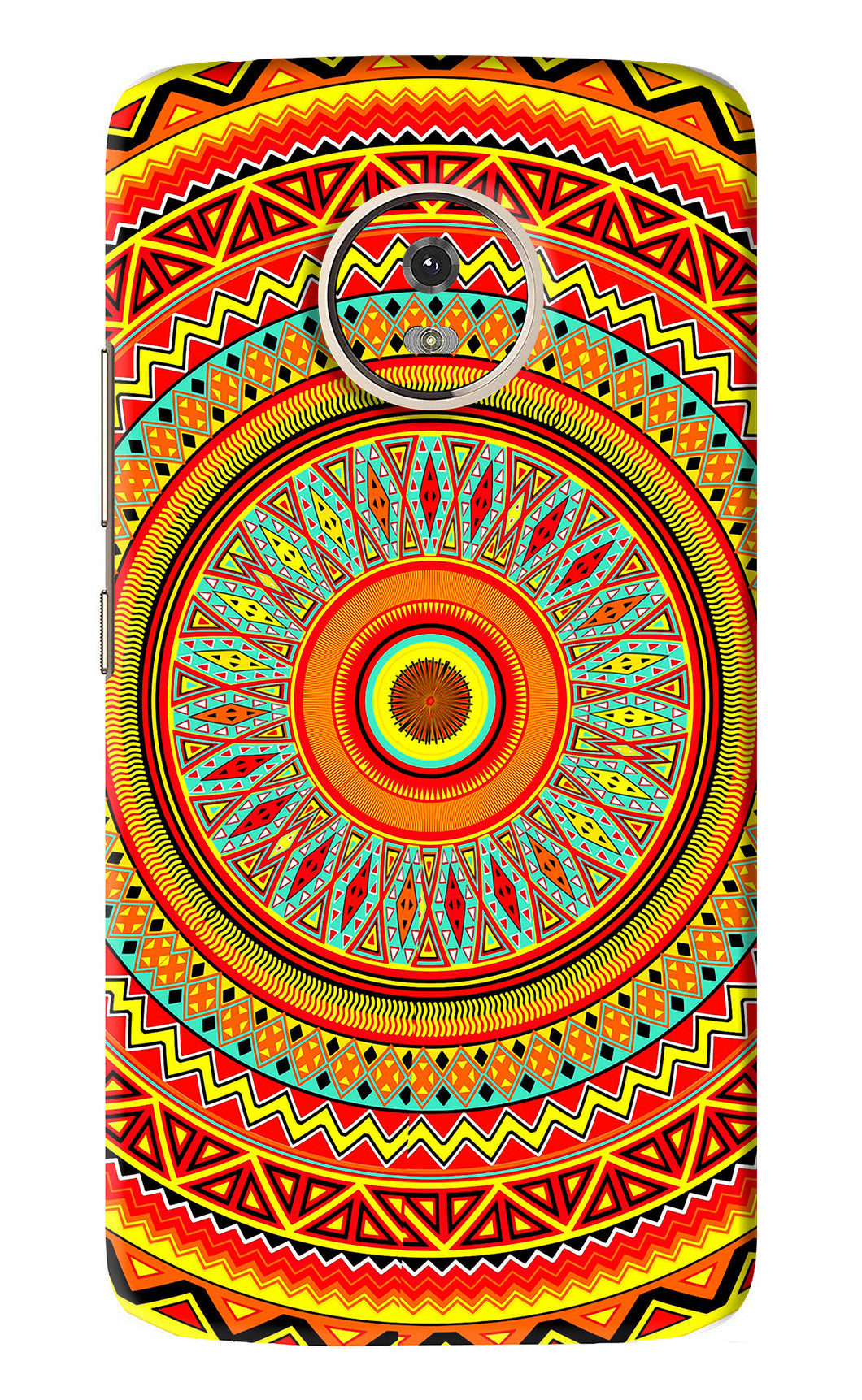 Mandala Pattern Motorola Moto G5 Back Skin Wrap