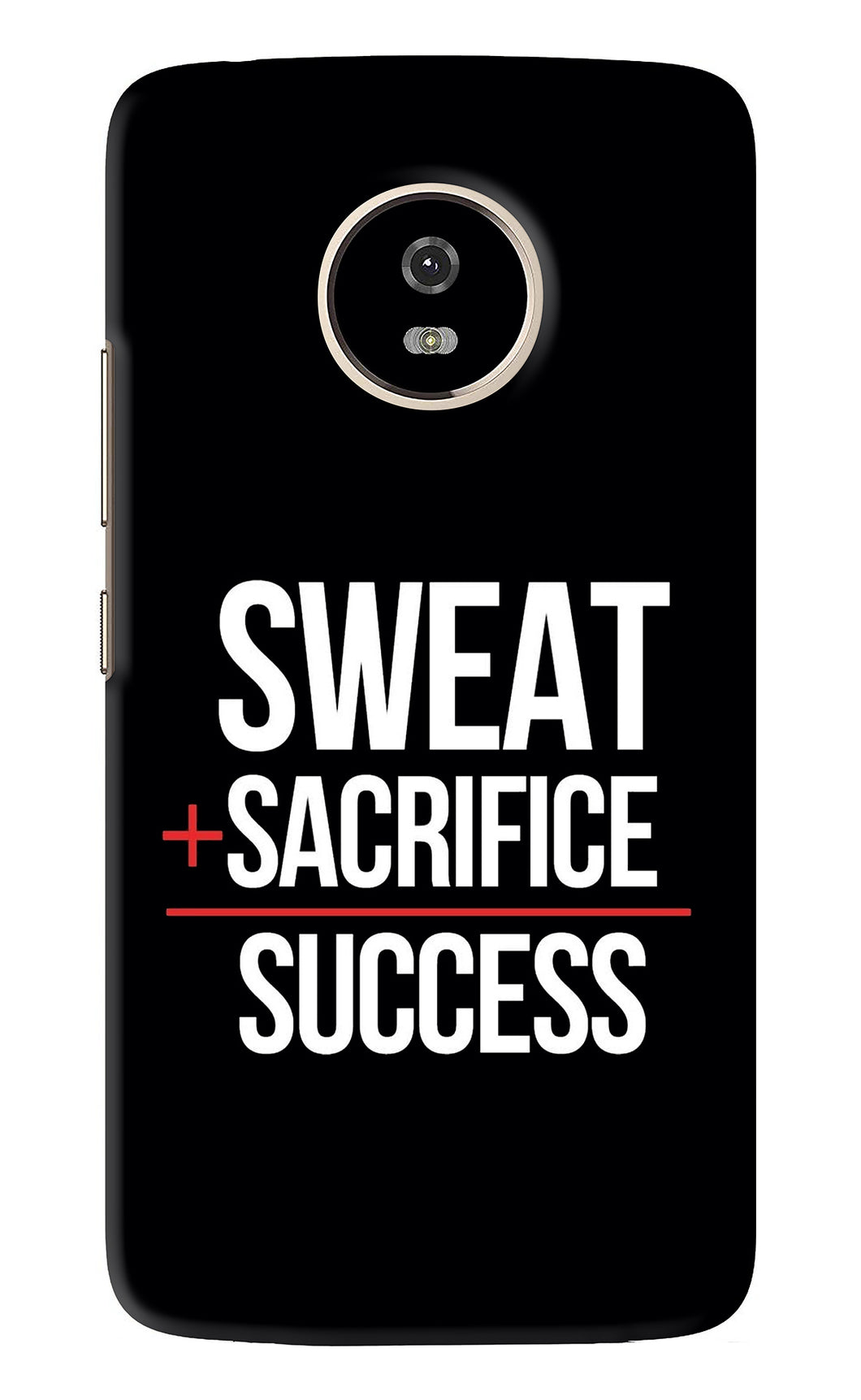 Sweat Sacrifice Success Motorola Moto G5 Back Skin Wrap