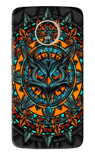 Angry Owl Art Motorola Moto G5 Back Skin Wrap