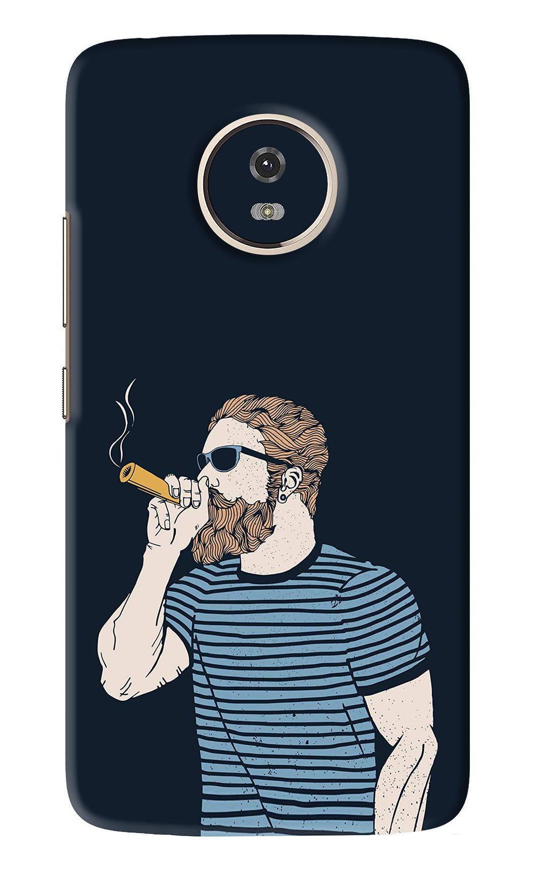 Smoking Motorola Moto G5 Back Skin Wrap