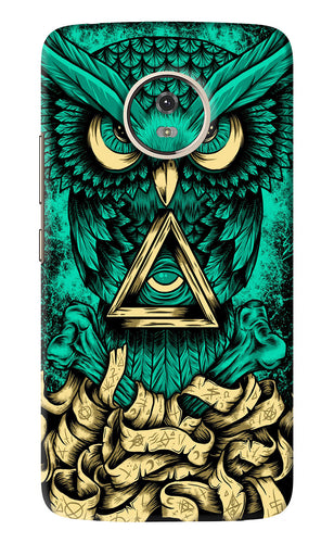 Green Owl Motorola Moto G5 Back Skin Wrap