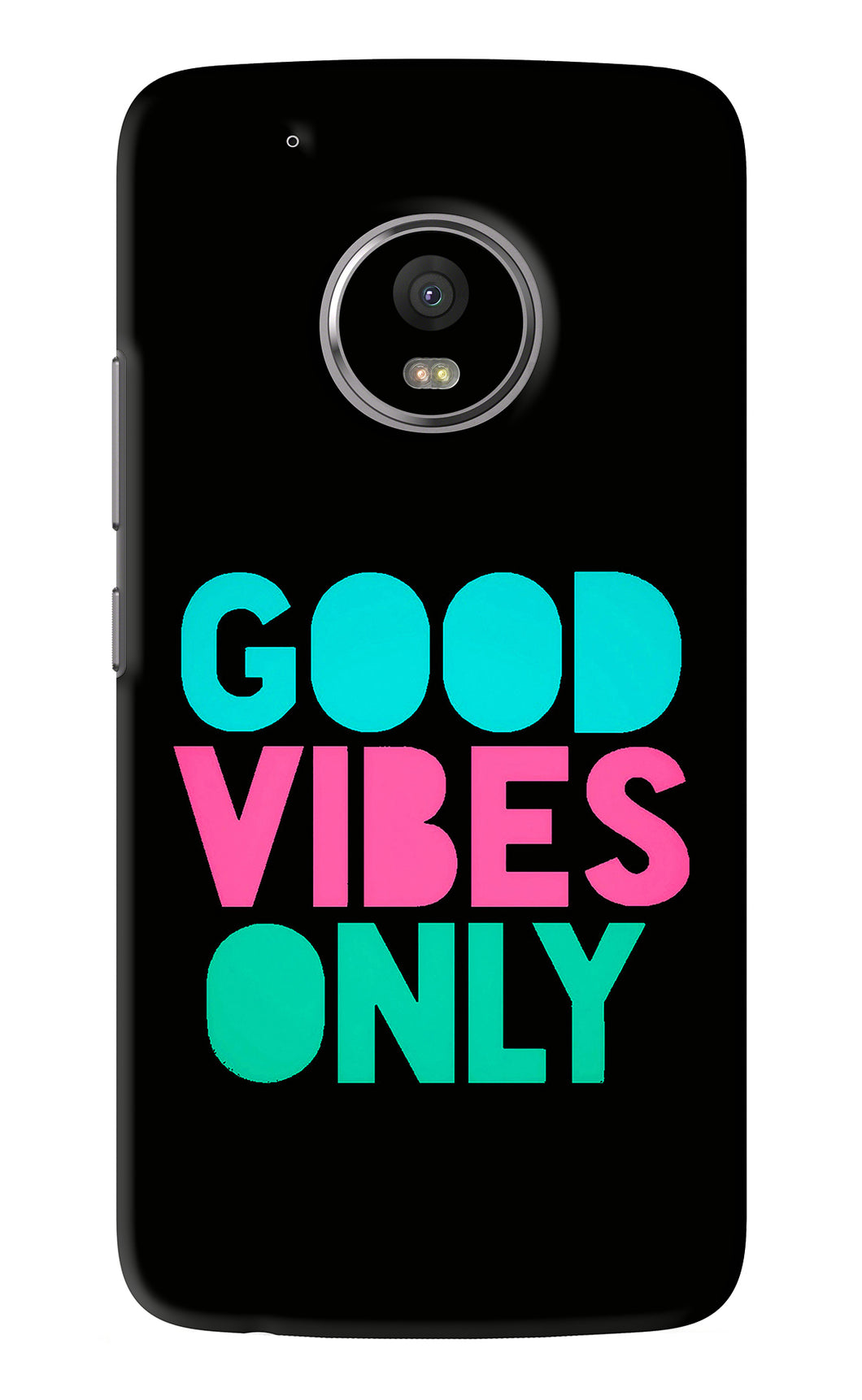 Quote Good Vibes Only Motorola Moto G5 Plus Back Skin Wrap