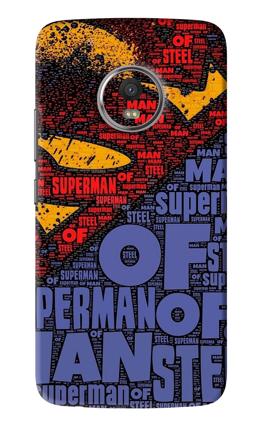 Superman Motorola Moto G5 Plus Back Skin Wrap