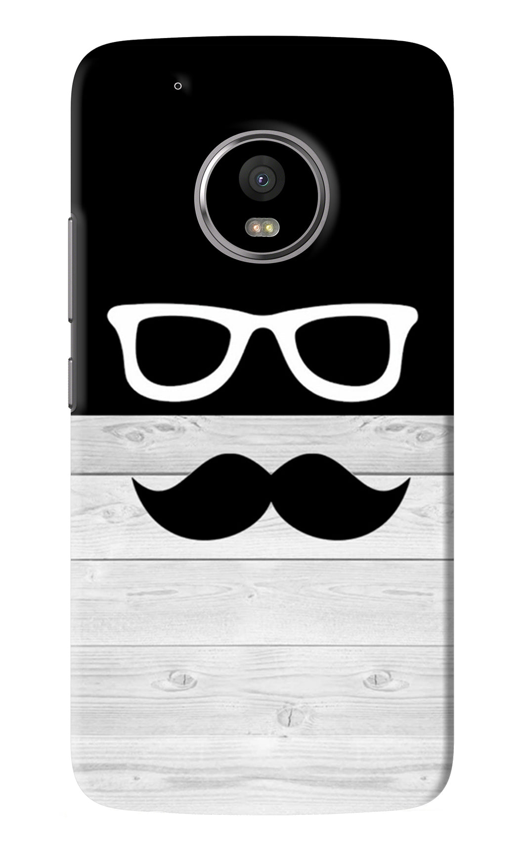 Mustache Motorola Moto G5 Plus Back Skin Wrap