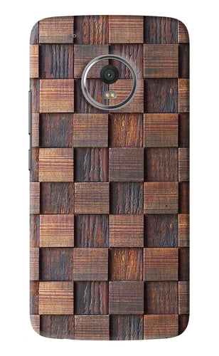 Wooden Cube Design Motorola Moto G5 Plus Back Skin Wrap