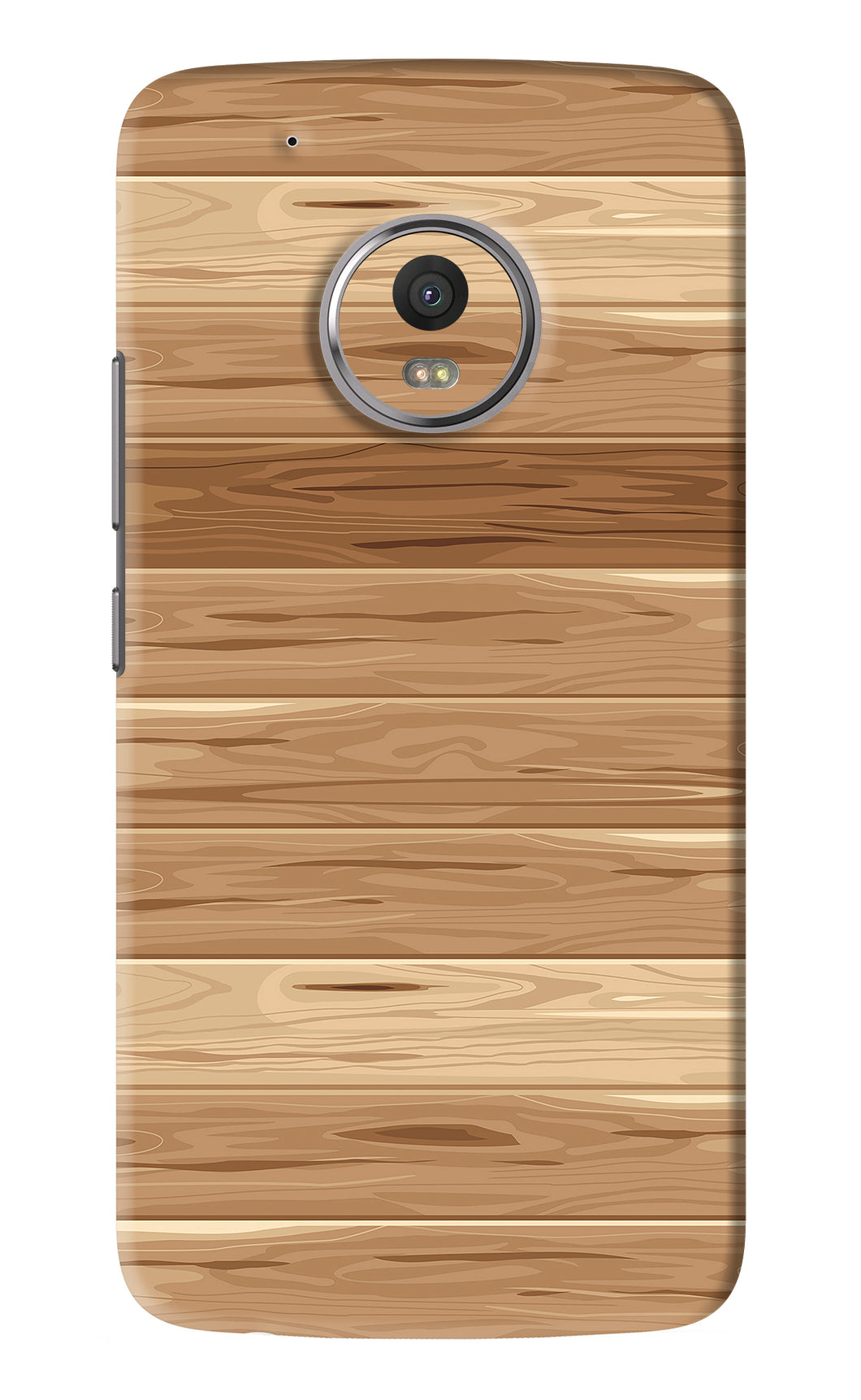 Wooden Vector Motorola Moto G5 Plus Back Skin Wrap
