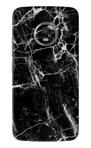 Black Marble Texture 1 Motorola Moto G5 Plus Back Skin Wrap